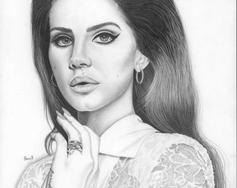 Lana del rey poster | Etsy