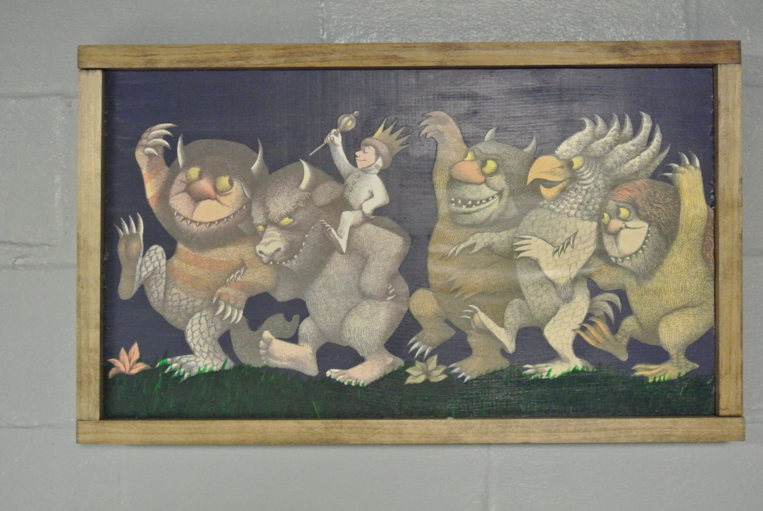 where the wild things are painting