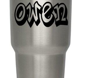 tumbler yeti decal