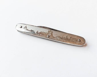 Eskilstuna Sweden Pocket Knife | Engraved city pocket knife |