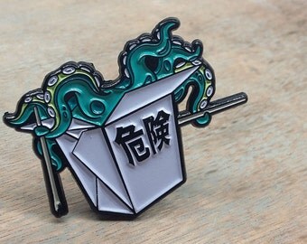 Killer Dish Enamel Pin Badge | Pin Badges | Lapel Pin