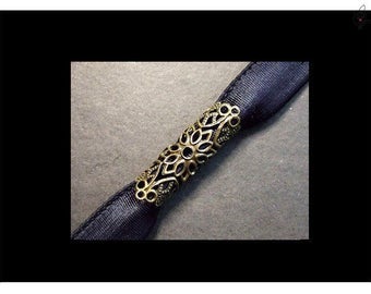 Filigree Dreadtube dread jewelry metal bead antique bronze tubes Dreadlock Dreadbeads Dreadlock dread jewelry Dreadspiralen