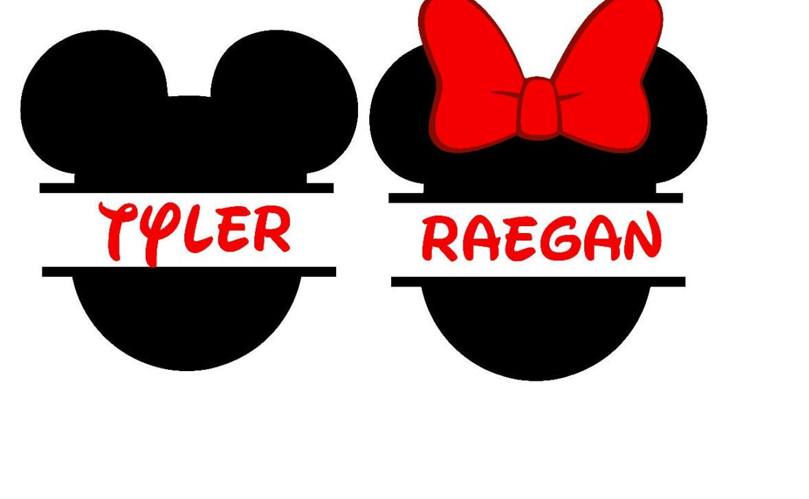 Download Disney svg mickey svg Minnie svg disney monogram svg.