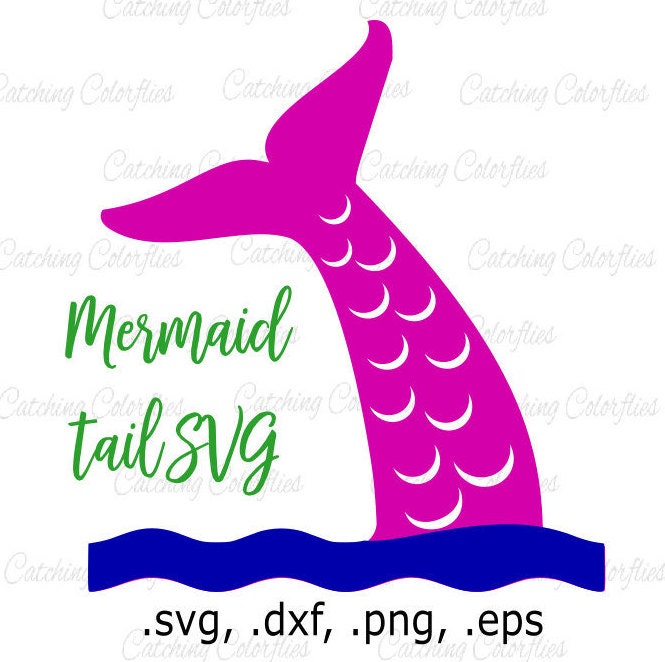 Free Free 66 Mermaid Tail Svg Cut File SVG PNG EPS DXF File