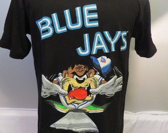 Toronto Blue Jays Shirt (VTG) - Taz Sliding Into Home Base - Men's Small