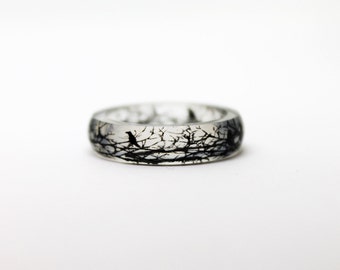 Gothic Ring - Inspirational Ring - Inspirational Jewelry - Raven ring - Raven Jewelry - Crow Ring - Gothic Jewelry
