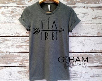 Tia Tribe/ Tia shirt / New Tia / Aunt Shirt / Auntie tee/ You're a Aunt / new aunt gift / future auntie / we're Pregnant / Item: 148976