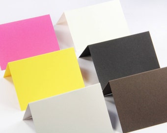 25 - A2 Folded Cards - Blank Note Card - Blank Thank You Card - 4 1/4 x 5 1/2
