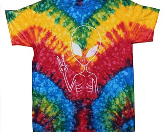 peace alien shirt