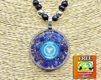 Orgonite Necklace - Orgonite Pendant for Focus, Intuition, Imagination, Spirituality & Psychic Powers Boost. Orgonite, Orgonite jewelry