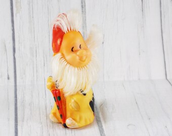 Holiday gift toddler gift/for/kids vintage gnome toy funny toy self toy Fairy tale playroom decor bathroom Toy garden decor christmas toys