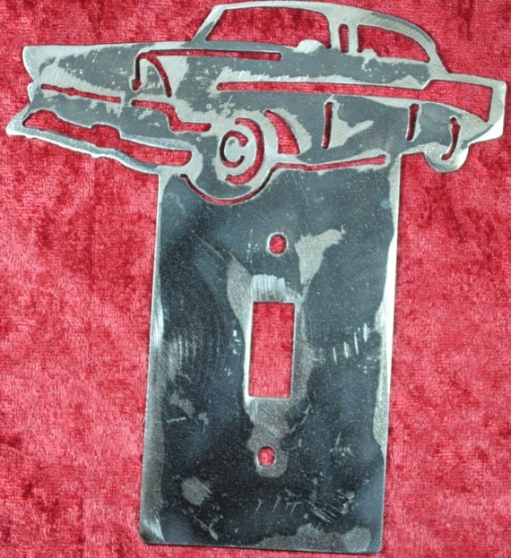 1956 Chevy Bel Air Single Light Switch Cover by CassteenIronworks