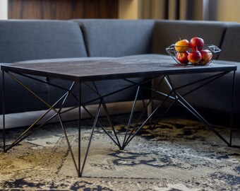 Reclaimed wood coffee table, Coffee table, Rustic coffee table, farmhouse coffee table, metal coffee table, modern, industrial, oak