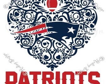 Football New England Patriots Digital Cut Files