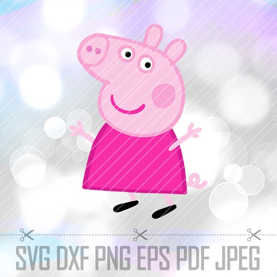 Download Peppa Pig SVG DXF Png Vector Cut File Cricut Designs