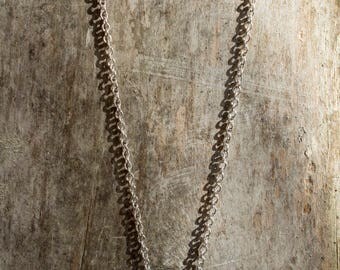 Single Layer Hex Nut Necklace