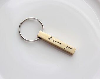 Custom Handwriting Keychain - Custom Engraved Key chain, Personalized Gift, Custom Key chain, Engraved Keychain, Handwriting Gift, Key Chain