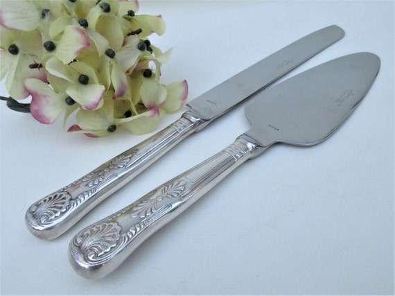  Vintage  Wedding  Cake  Serving  Set  Cake  Server  Set  Cake  Knife