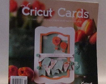 Idea Book - CRICUT CARDS MAGAZINE - Summertime- Vintage Look - Birthday - Thank You - Embossing - Card Making - Stamping