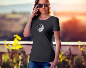 Women's Soccer T-Shirt / Fitted Cap-Sleeve / Inspirational T-Shirt / Gift for Women / Life is Balance®