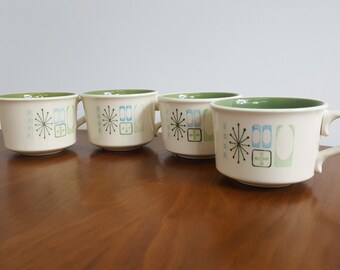 Set of 4 Taylorstone Cathay Coffee and Tea Mugs