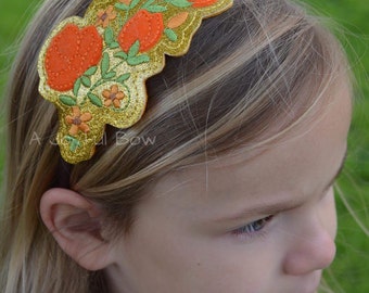 Princess Elena inspired flower headband, Elena of avalor, elena birthday, elena dress up