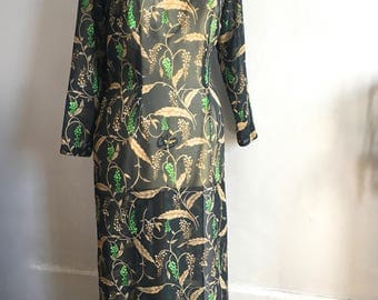 Sheer cheongsam flower print transparent cheongsam chiffon sheer qipao transparent qipao lightweight floral print handmade