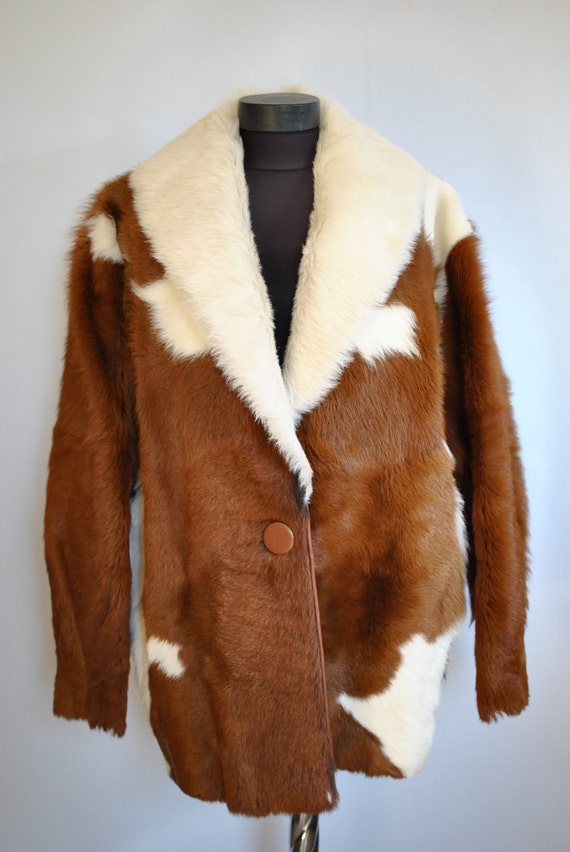 Vintage COW HIDE WESTERN jacket.......179