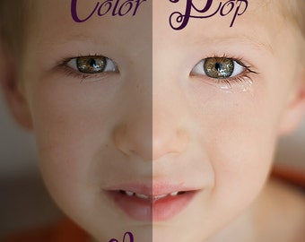 Color POP Photoshop Action