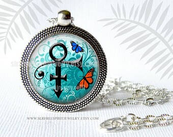 Prince Jewelry, Prince symbol, Prince Earrings, Prince Necklace, Honoring Prince, Rock n Roll, Rock Star,Prince Fan, Prince Gift