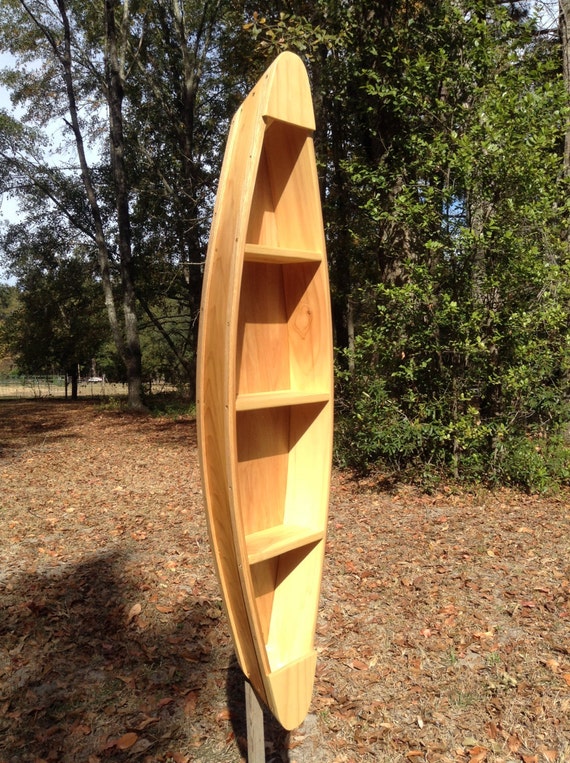 Handmade Canoe Shelf Boat Shelf Rowboat Shelves Wooden Boat