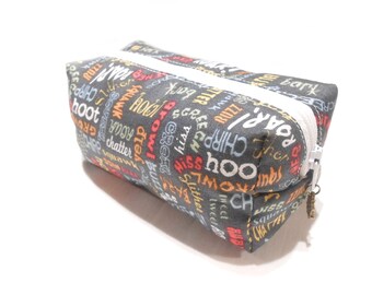 Pencil case, kids pencil holder, boys pencil pouch, childrens pencil case large