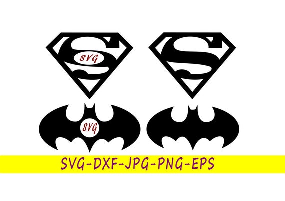 Download Batman logo svg, svg for svg formats 5 Monogram Superman ...