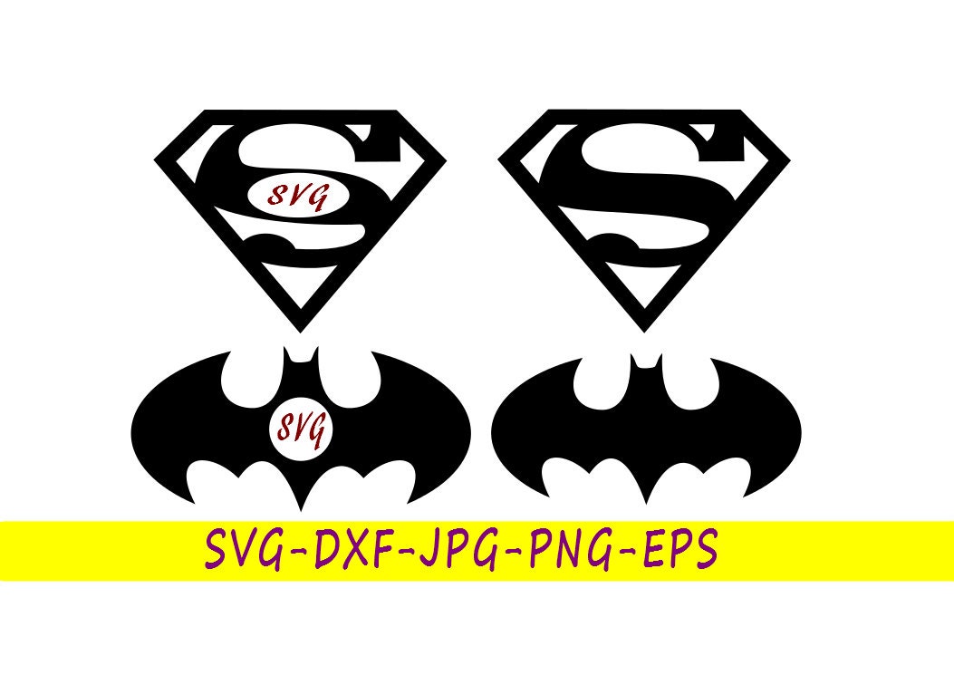 Download Batman logo svg svg for svg formats 5 Monogram Superman logo