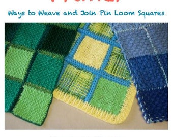 Pin Loom Primer Project Book Zoom Loom Squares Custom Design Weaving