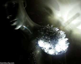 LED Epaulet Sci Fi Epaulet Glam Epaulet Wireless LED Armor Exclusive Futuristic Sci Fi Epaulet Light Up Epaulet