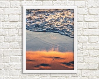 Michigan Wall Art sunset beach art | etsy Michigan Wall Art sunset beach art | etsy