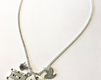 Over the Garden Wall Inspired Hand-Stamped Charm Necklace - "Ain't That Just The Way"