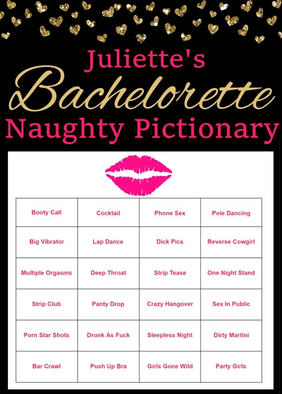 items-similar-to-personalized-bachelorette-party-games-dirty-pictionary-bachelorette-games