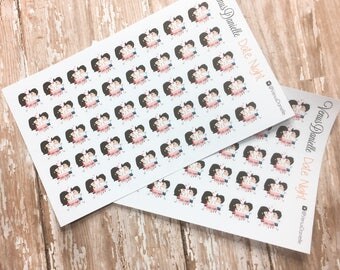 40 Date Night Planner Stickers, Date Night, Couples Stickers, Planner Stickers, Date Stickers