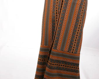 FREE US SHIPPING VIntage Maxi Wool Skirt