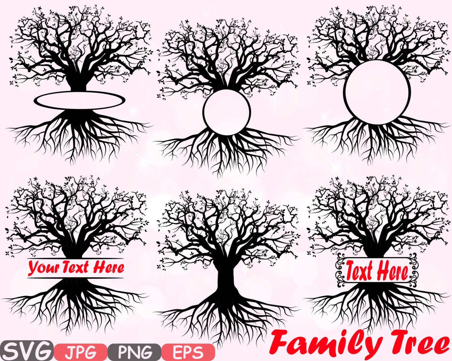 Free Free 130 Silhouette Family Tree Svg SVG PNG EPS DXF File