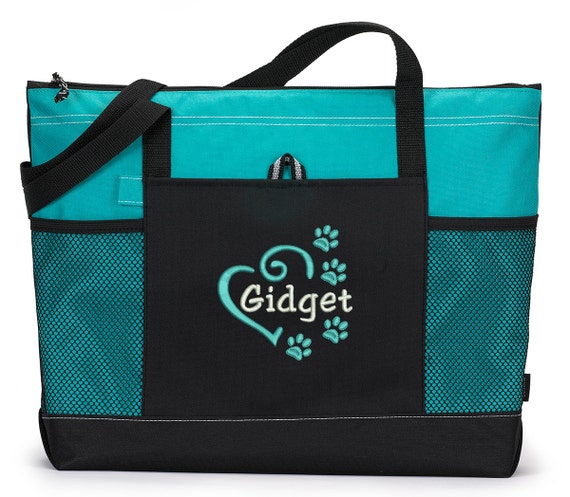 Dog Tote Personalized Embroidered Pet Travel Tote