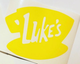 Luke's Diner Inspired Vinyl Decal