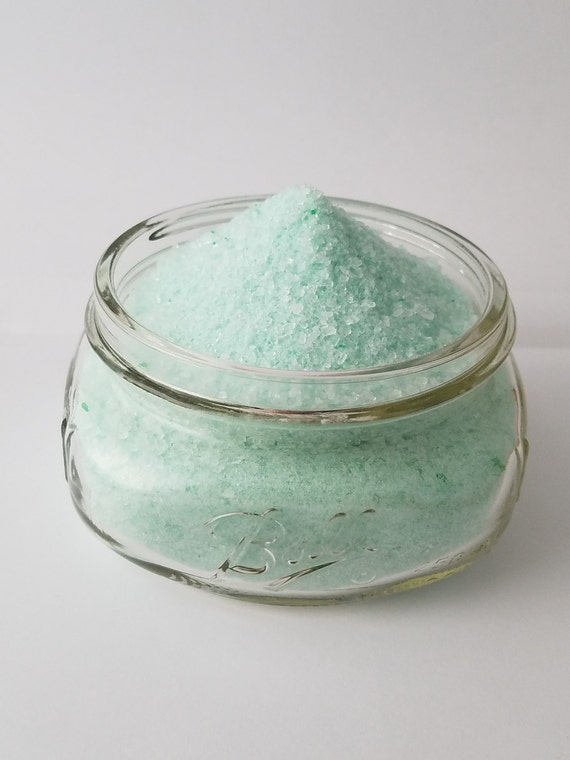 Items similar to Eucalyptus Peppermint Bath Salts for cold, flu and