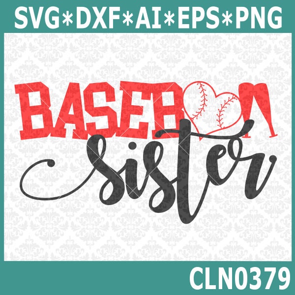 Download CLN0379 Baseball Sister Uncle Aunt Brother Family Shirts SVG