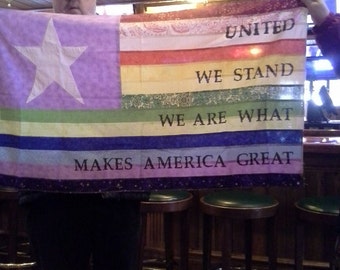 FLAG: "United We Stand" for Women's March on Washington
