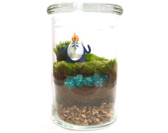 Adventure Time Inspired Terrarium // Mini Ice King