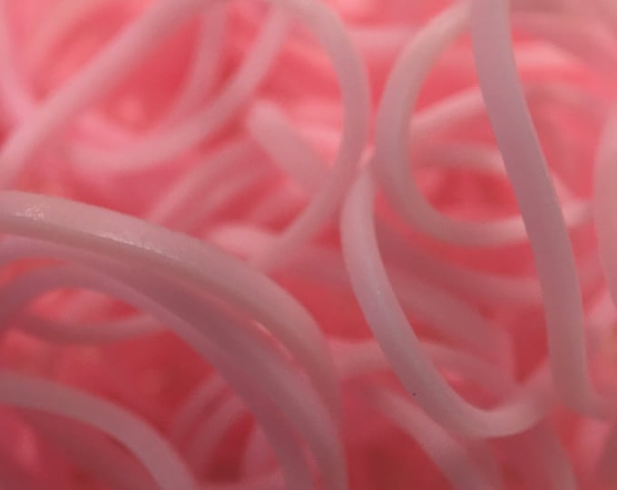 600 Baby Pink Loom Bands non-latex rubber bands