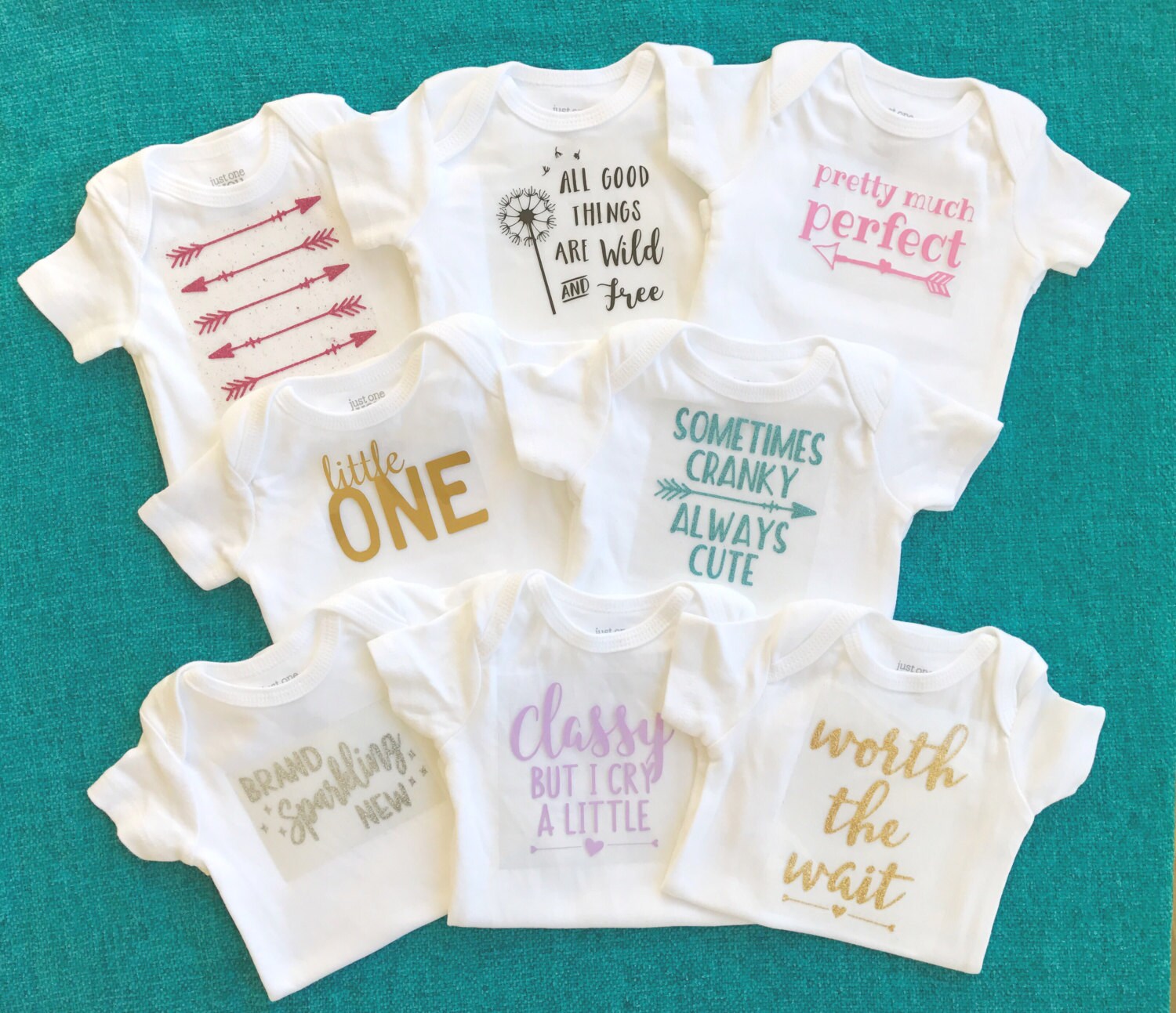 Girl Baby Shower Iron on Transfers for Decorating by YODERCROSS